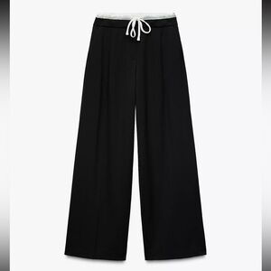Zara Double Waist Wide Leg